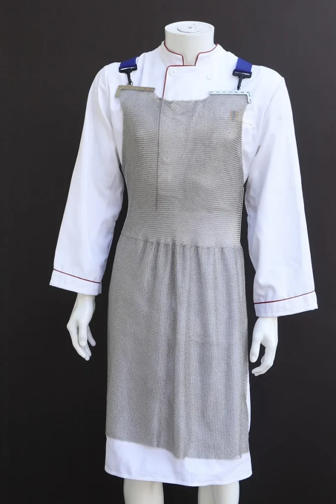 stainless steel mesh butcher apron